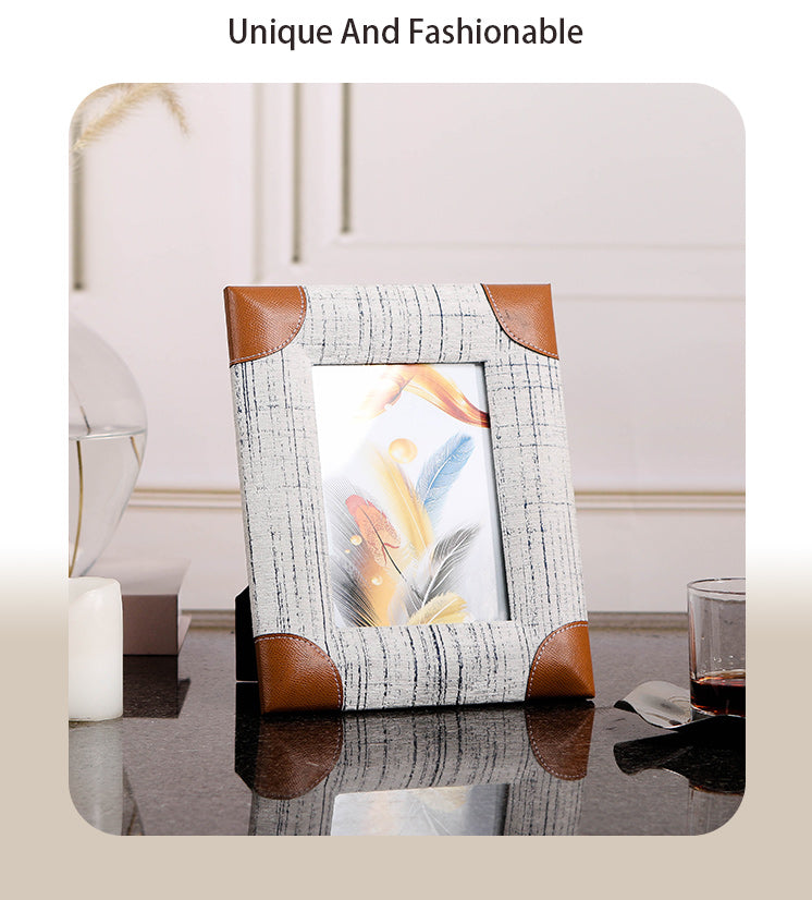 Premium Leather Home Decor - Handcrafted Modern Decor