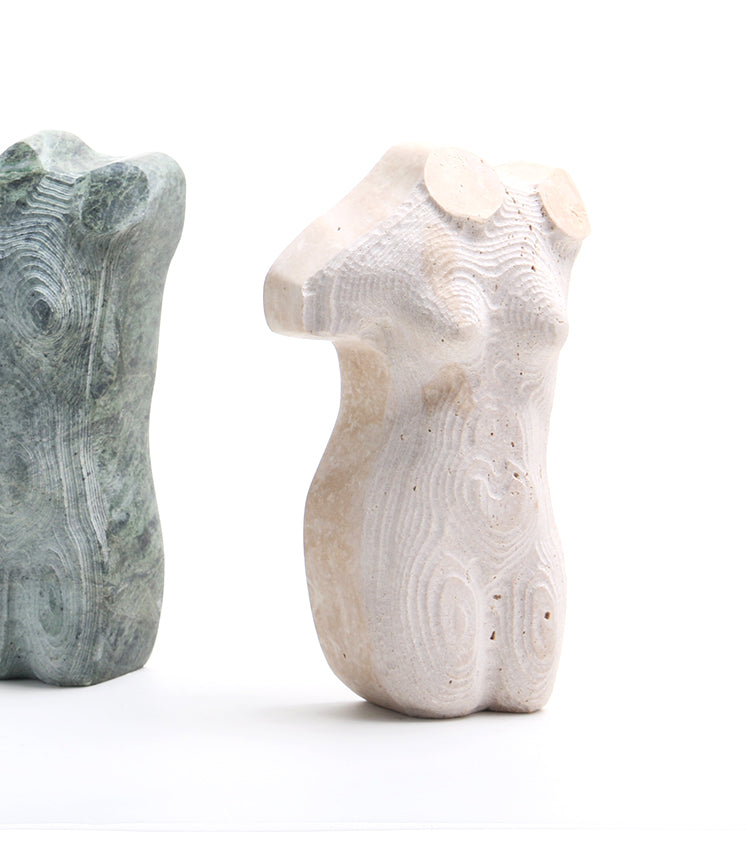 半身女人雕塑 - Luxury Marble/Stone Home Decor & Artistic Piece