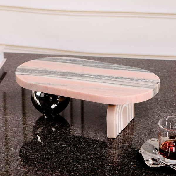 Modern Minimalist Marble Stone Tray Decoration Coffee Table Table Marble Home Decor