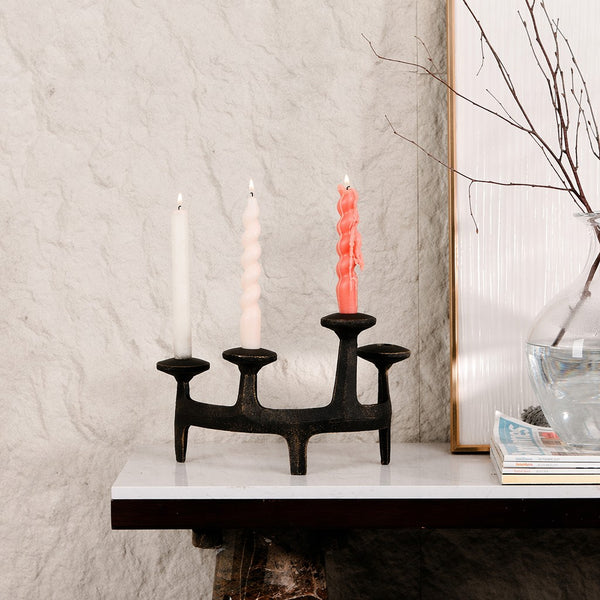 Steel Candle Holder