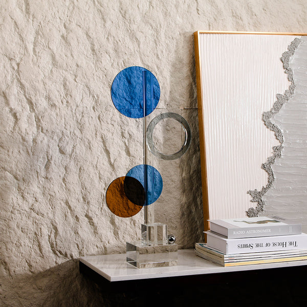 Crystal Round Sculpture