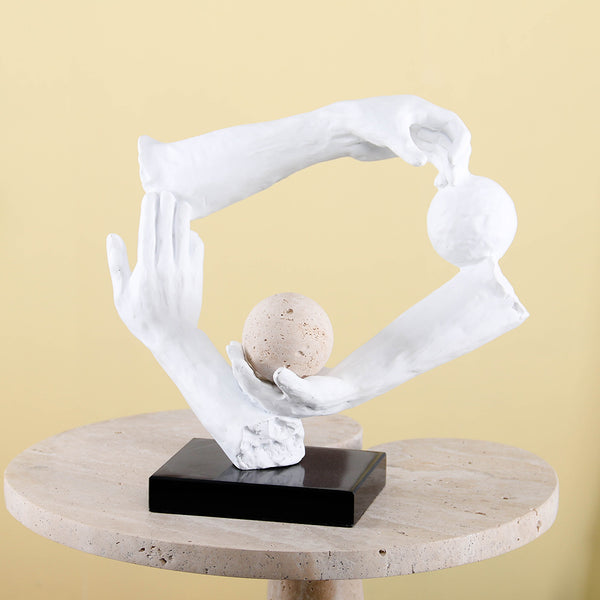 Heart in Hand Sculpture