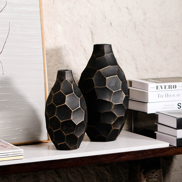 Steel Vase Sculpture