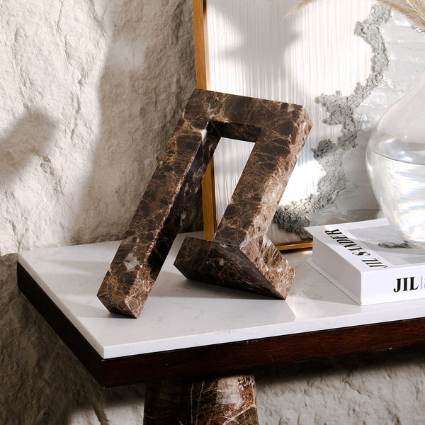 Geometric Home Decor Sculpture