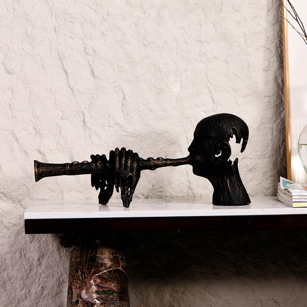 Suona Player Sculpture