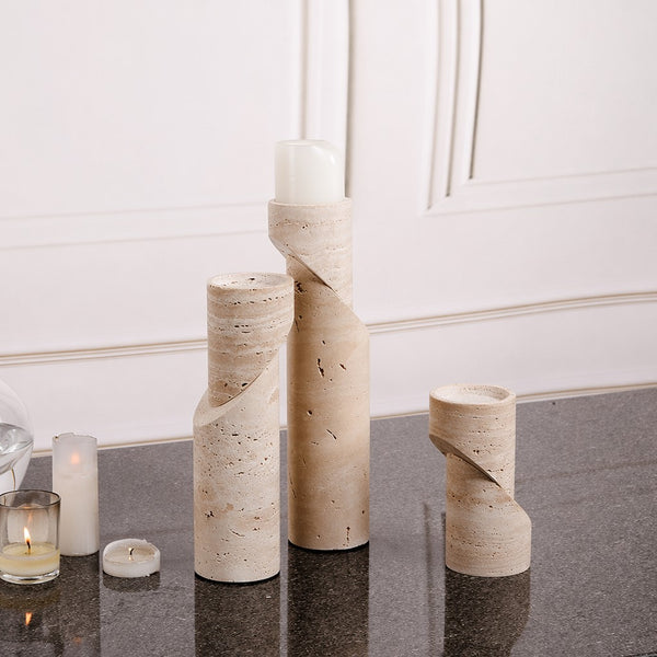 Marble Candle Holder
