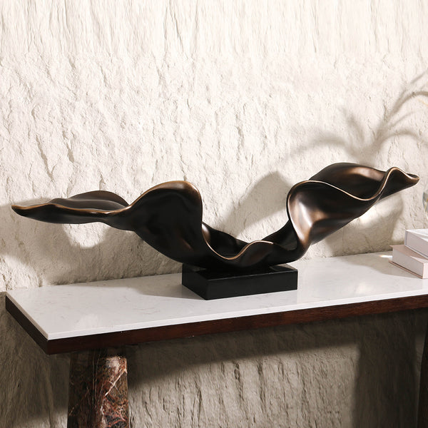 Wholesale Bronze Resin Nordic Home Decor Decoration Sculpture Interior Design Project Modern Home Accessory