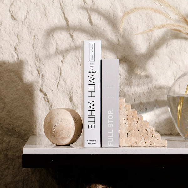 Marble Bookend Home Decor