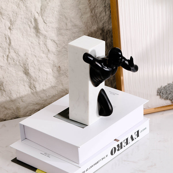 Wall Climber Sculpture