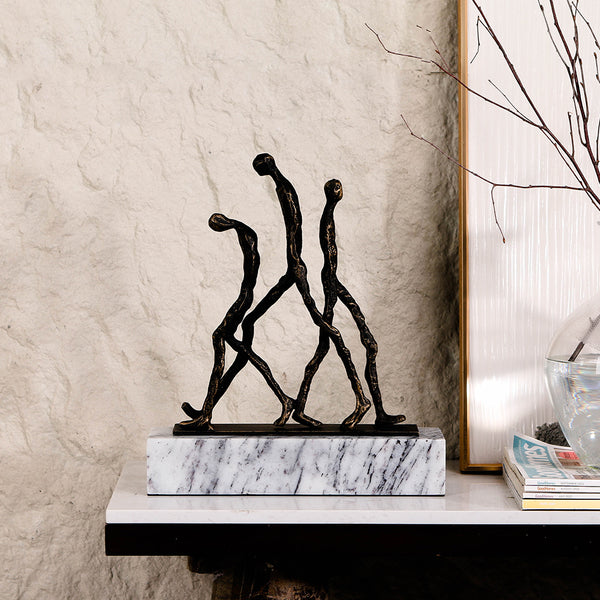 Walking Man Sculpture