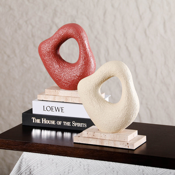 Geometric Home Decor Sculpture