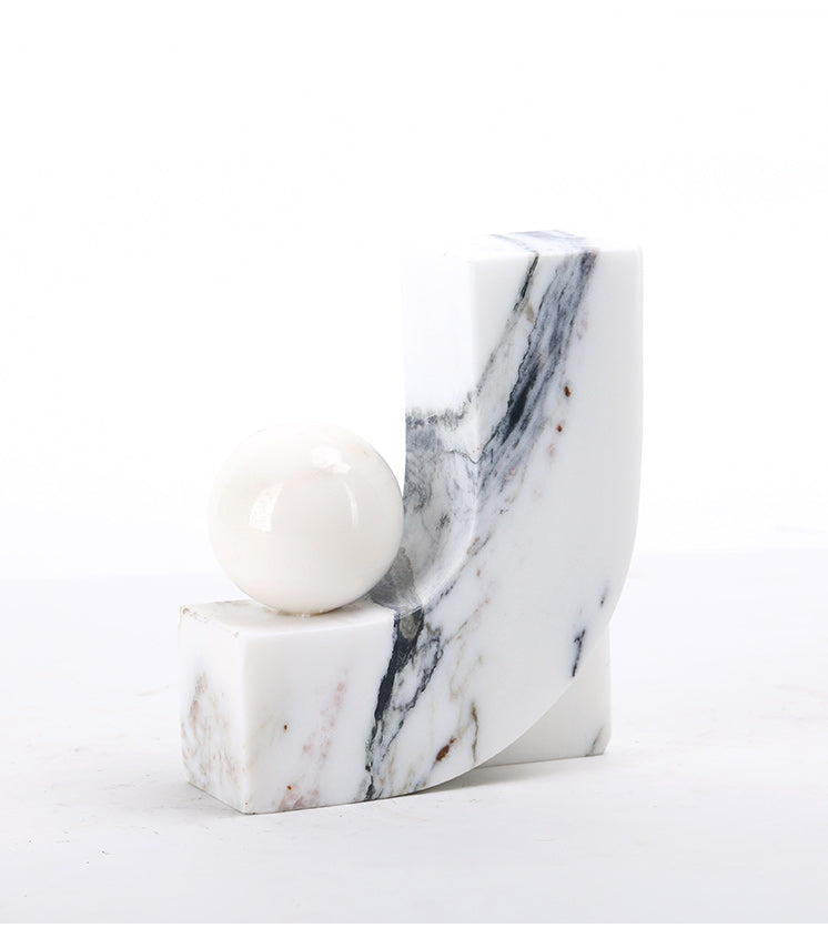 Luxury Marble/Stone Decorative Sculpture - Designer Artisan Edition - 10