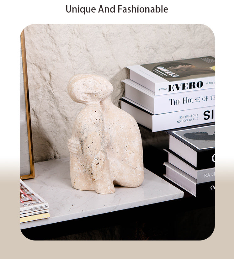 Luxury Marble Decorative Sculpture - Designer Artisan Edition - 7
