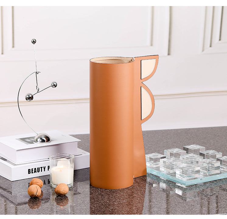 PuLeather & Glass Home Decor - 9