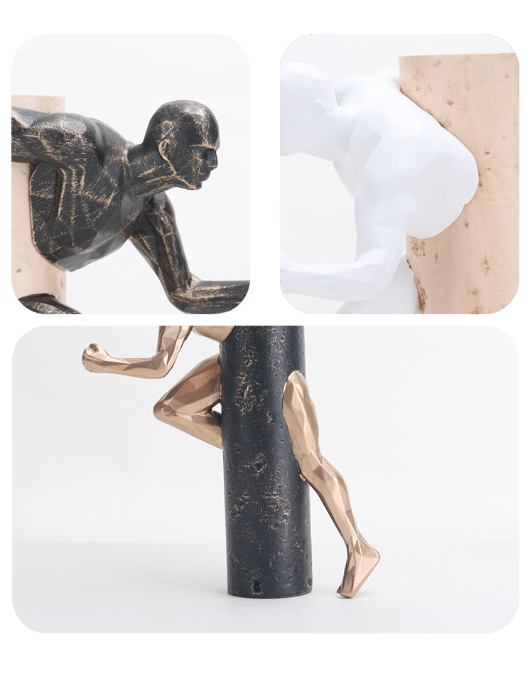 Premium Runing Man - Handcrafted Modern Decor