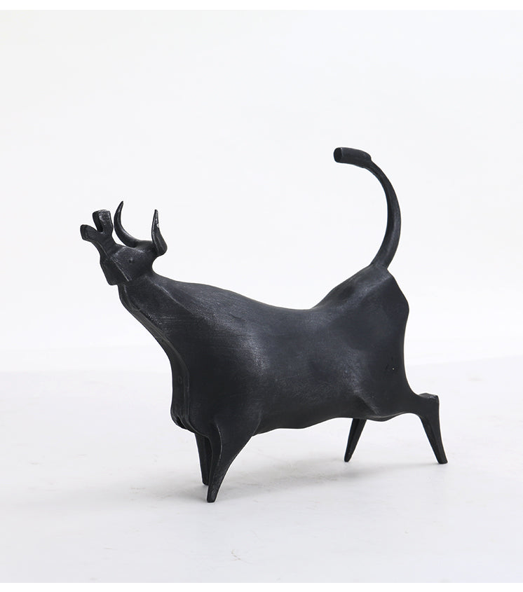 犀牛雕塑 - Luxury Premium Alloy Home Decor & Artistic Piece