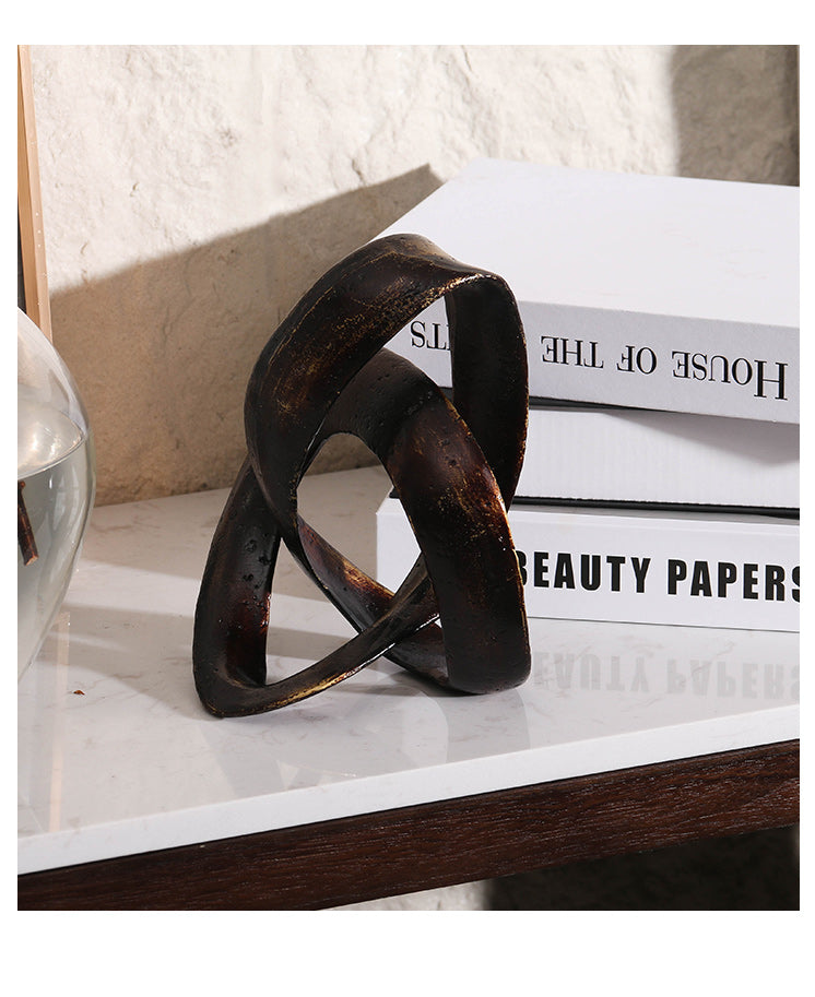 联锁雕塑 - Luxury Premium Alloy Home Decor & Artistic Piece