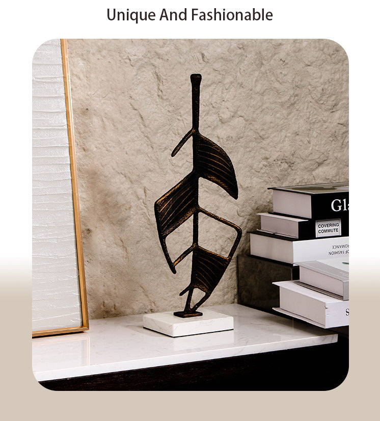 Luxury Metal Decorative Sculpture - Designer Artisan Edition - 10