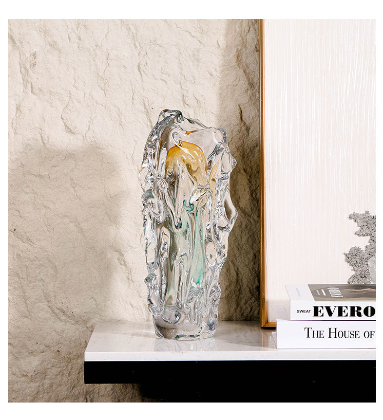 玻璃花瓶 - Luxury Premium Glass Home Decor & Artistic Piece - 8