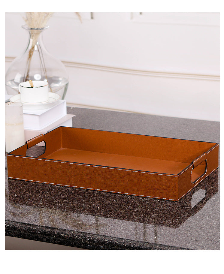 Premium Leather Home Decor - Handcrafted Modern Decor