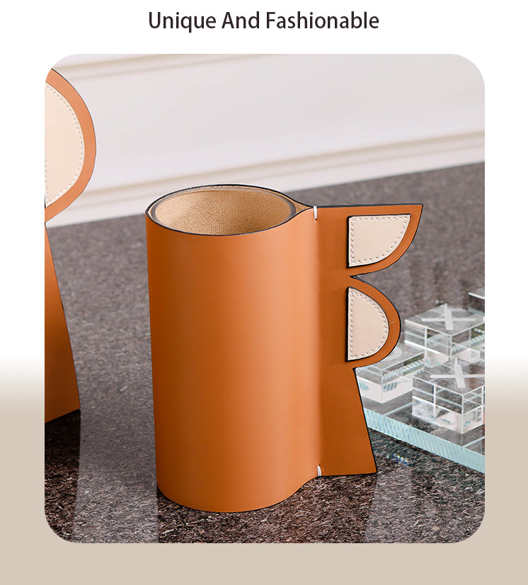 PuLeather & Glass Home Decor - 10