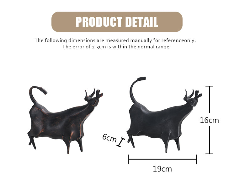 犀牛雕塑 - Luxury Premium Alloy Home Decor & Artistic Piece