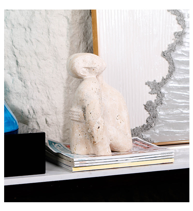 Luxury Marble Decorative Sculpture - Designer Artisan Edition - 8