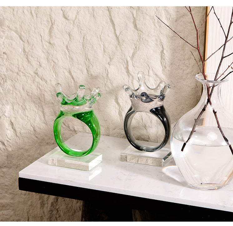Luxury Resin Decorative Sculpture - Designer Artisan Edition - 11