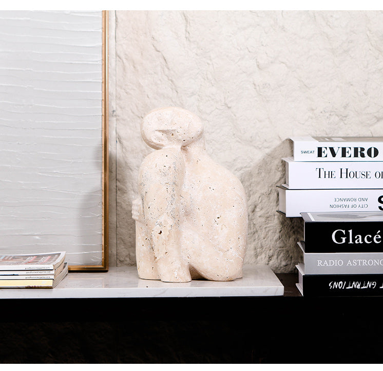 Luxury Marble Decorative Sculpture - Designer Artisan Edition - 9