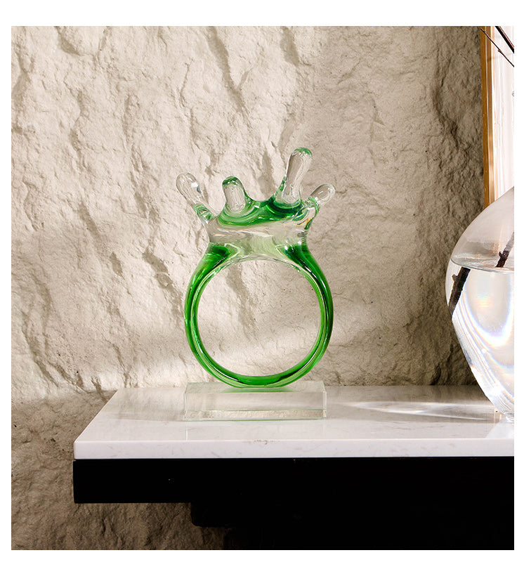 Luxury Resin Decorative Sculpture - Designer Artisan Edition - 12