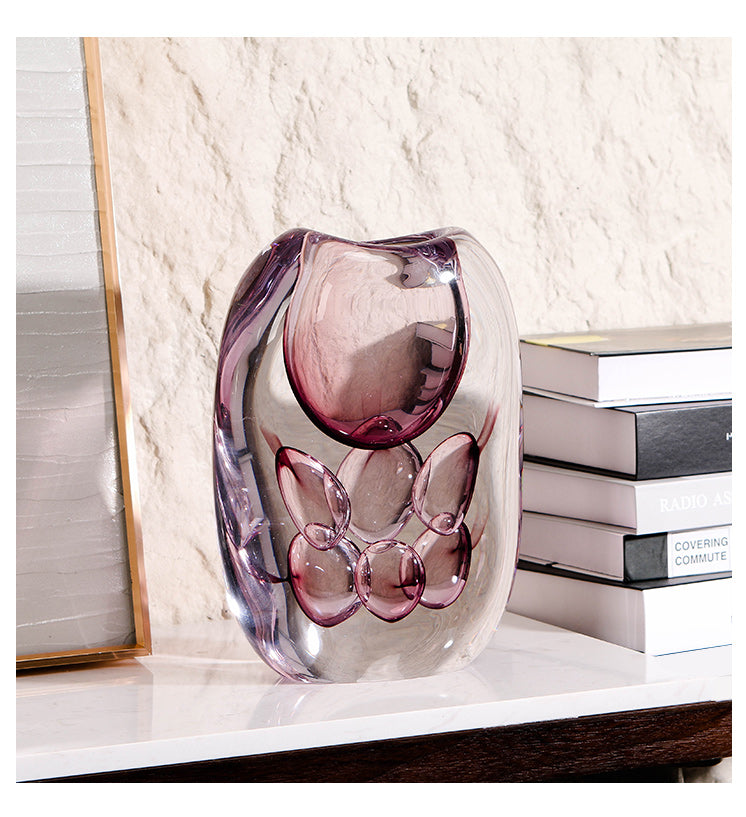 玻璃花瓶 - Luxury Premium Glass Home Decor & Artistic Piece - 8