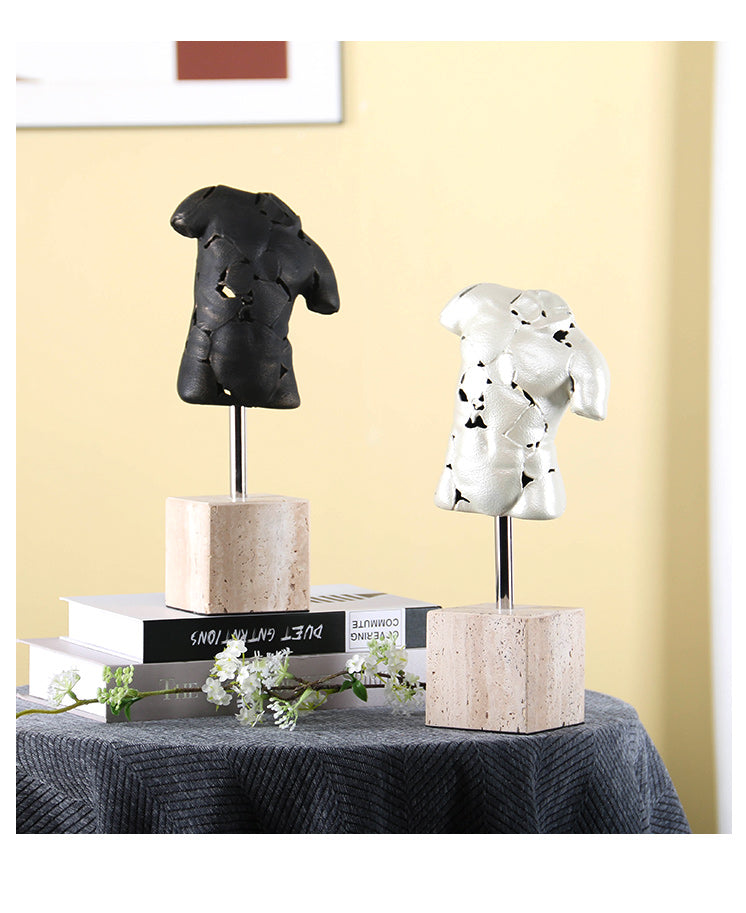 Modern Body Frame Stand - Luxury Alloy & Marble & S/s Home Decor & Artistic P... - 11