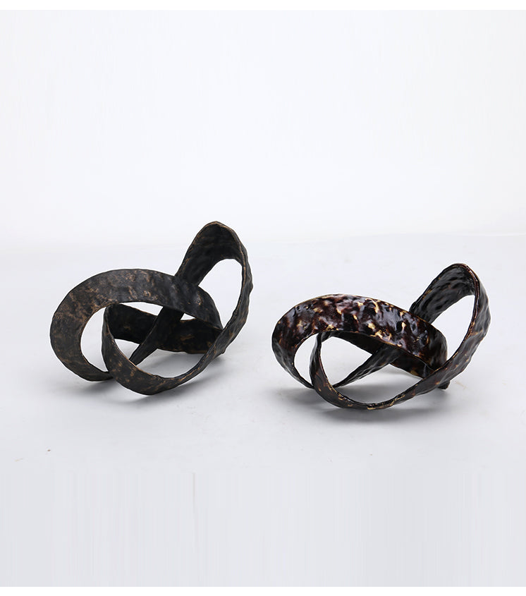 环联雕塑 - Luxury Premium Alloy Home Decor & Artistic Piece