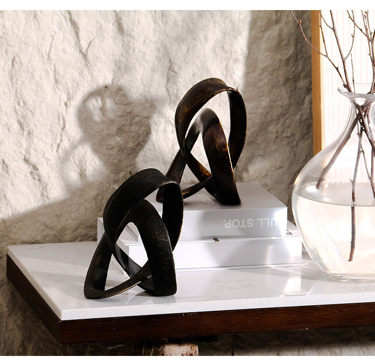 联锁雕塑 - Luxury Premium Alloy Home Decor & Artistic Piece