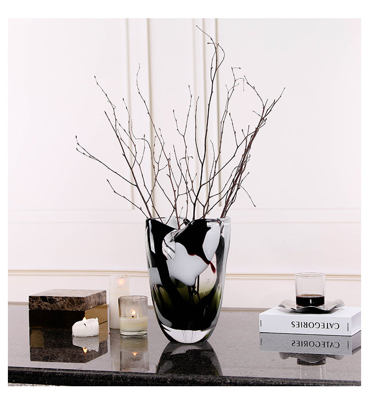 玻璃花瓶 - Luxury Premium Glass Home Decor & Artistic Piece - 7