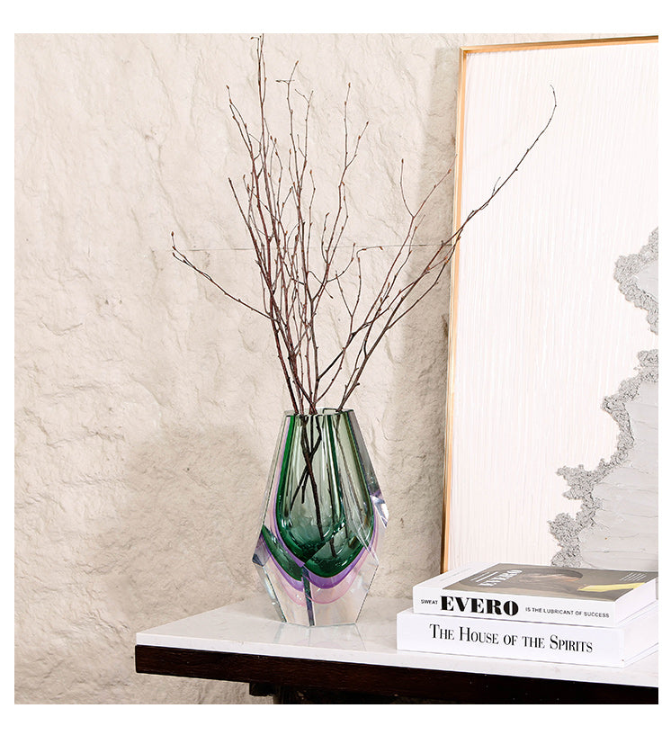 玻璃花瓶 - Luxury Premium Glass Home Decor & Artistic Piece - 7