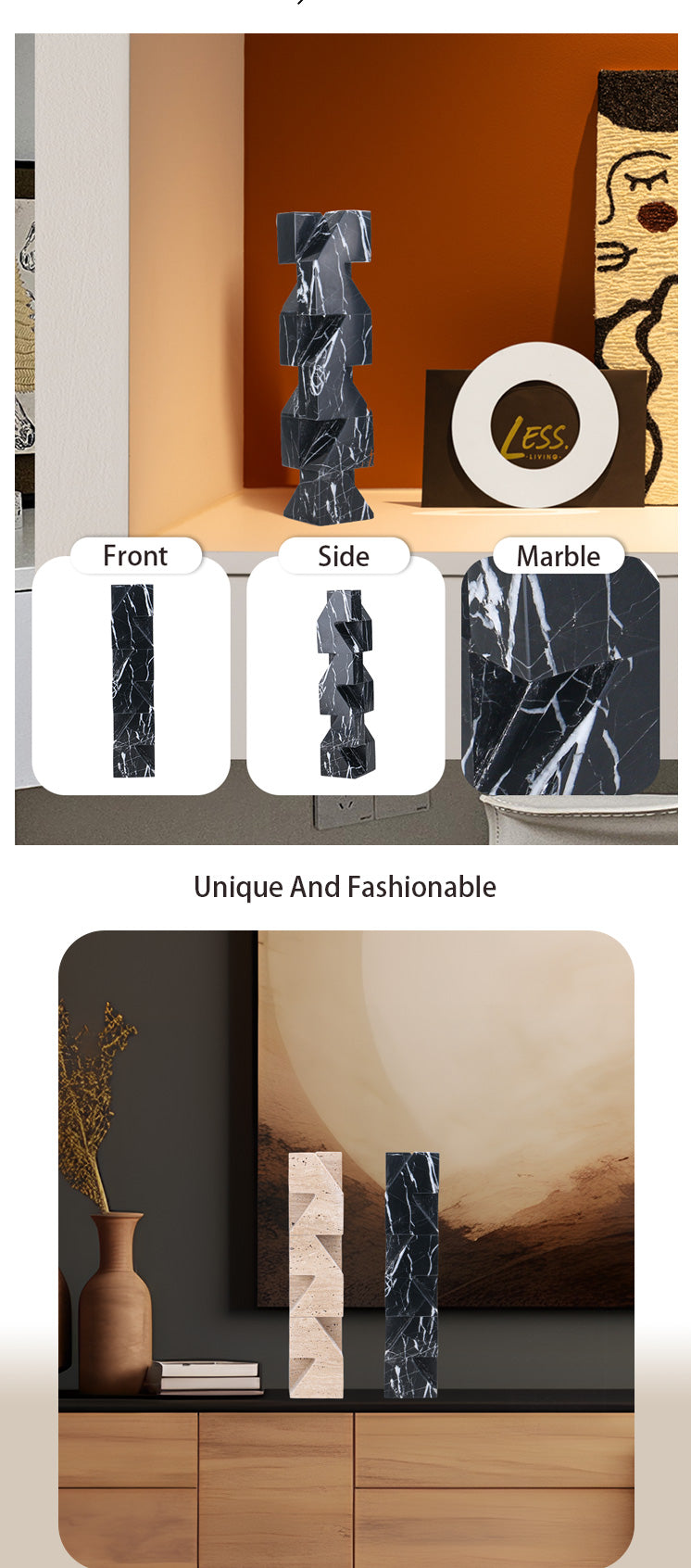 现代石雕 - Luxury Marble/Stone Home Decor & Artistic Piece