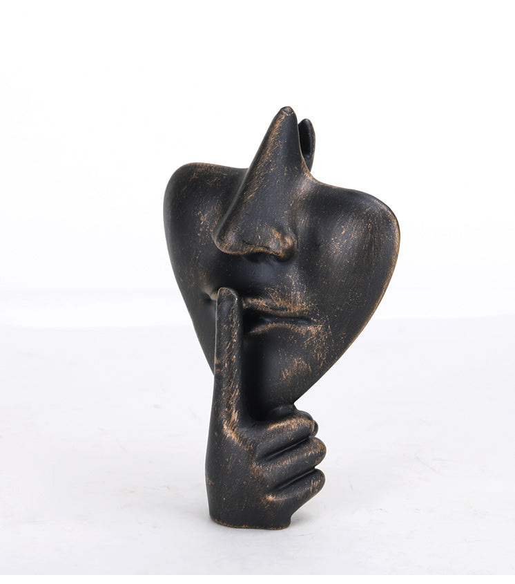 Luxury Alloy Decorative Sculpture - Designer Artisan Edition - 7