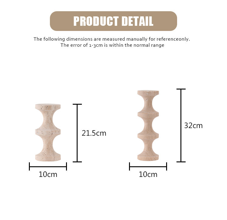 D10cm  ×  21 - Luxury Luxury Marble Home Decor & Artistic Piece - 14