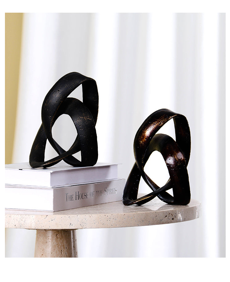 联锁雕塑 - Luxury Premium Alloy Home Decor & Artistic Piece
