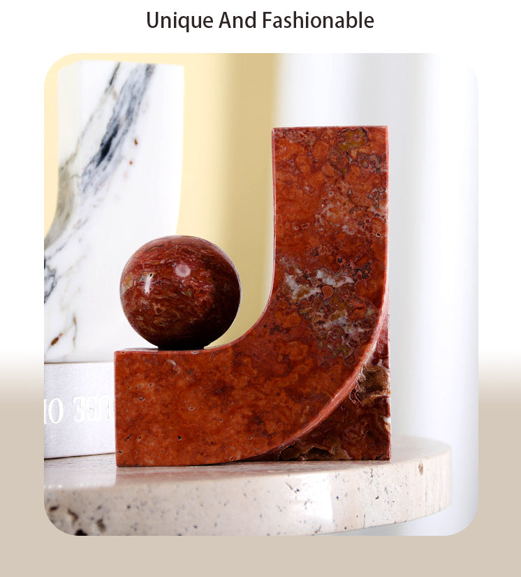 Luxury Marble/Stone Decorative Sculpture - Designer Artisan Edition - 12