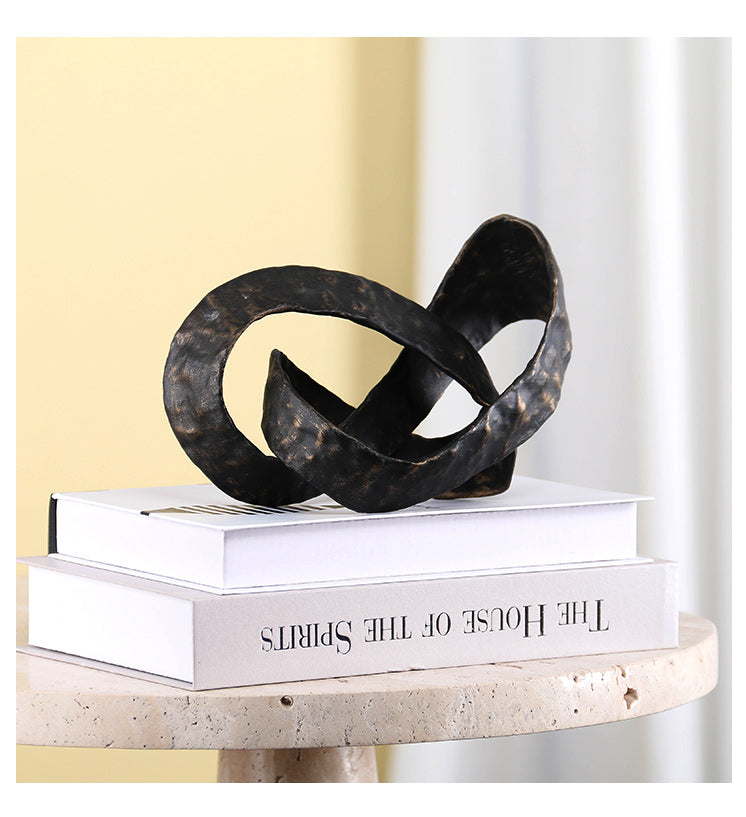 环联雕塑 - Luxury Premium Alloy Home Decor & Artistic Piece