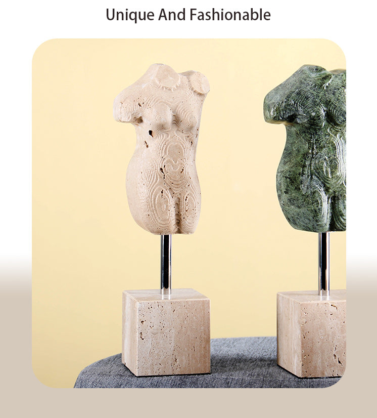 Modern Body Frame Stand - Luxury MarbleS/s Home Decor & Artistic Piece