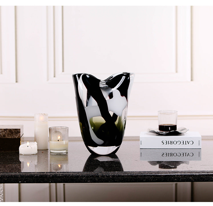 玻璃花瓶 - Luxury Premium Glass Home Decor & Artistic Piece - 9
