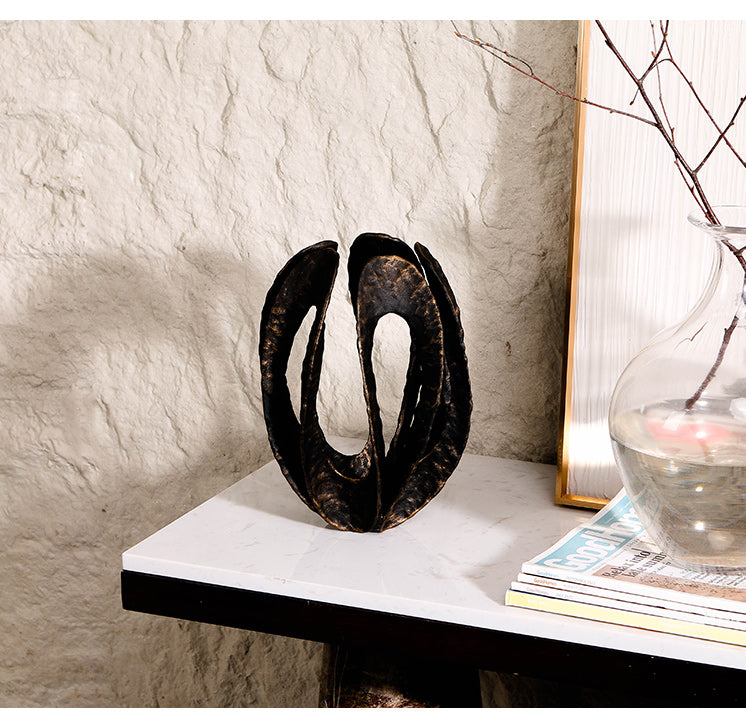 联锁雕塑 - Luxury Premium Alloy Home Decor & Artistic Piece - 9