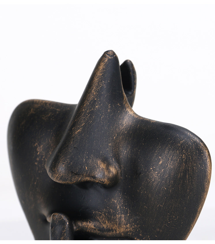 Luxury Alloy Decorative Sculpture - Designer Artisan Edition - 9