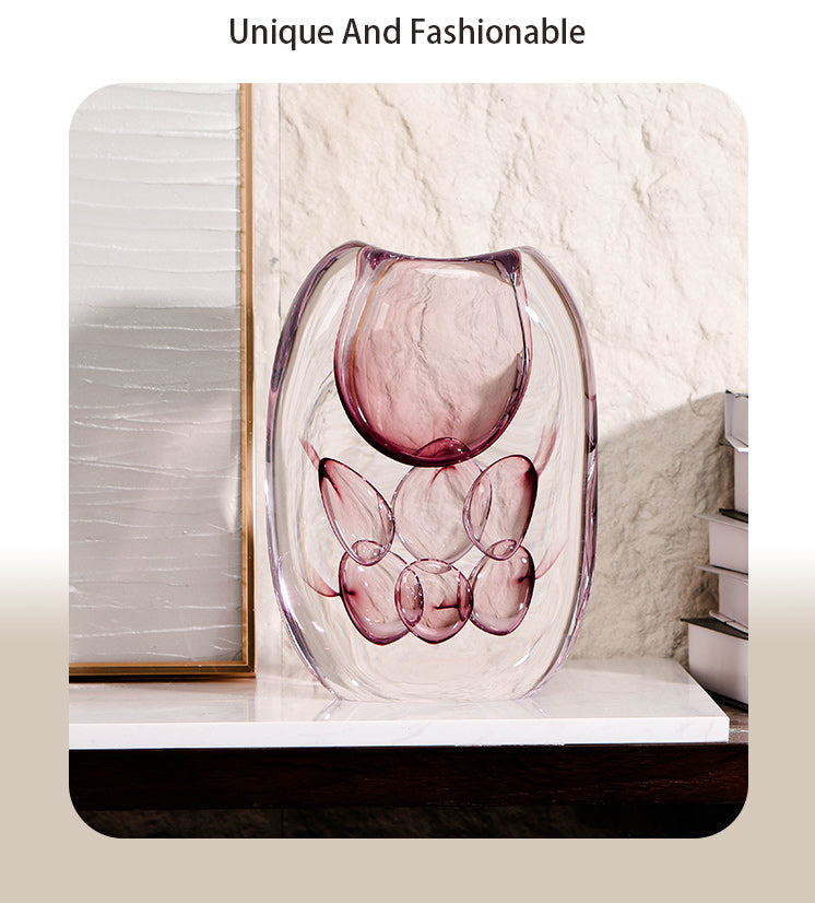 玻璃花瓶 - Luxury Premium Glass Home Decor & Artistic Piece - 11