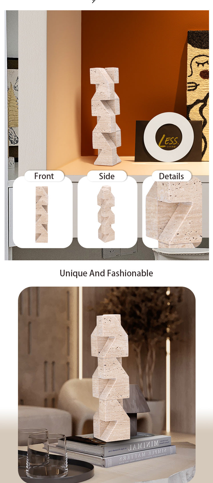 现代石雕 - Luxury Marble/Stone Home Decor & Artistic Piece