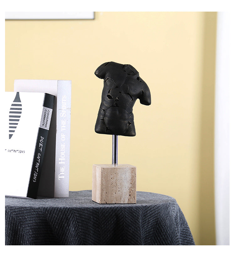 Modern Body Frame Stand - Luxury Alloy & Marble & S/s Home Decor & Artistic P... - 16