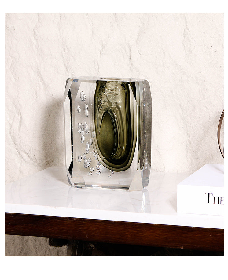 玻璃花瓶 - Luxury Premium Glass Home Decor & Artistic Piece - 10